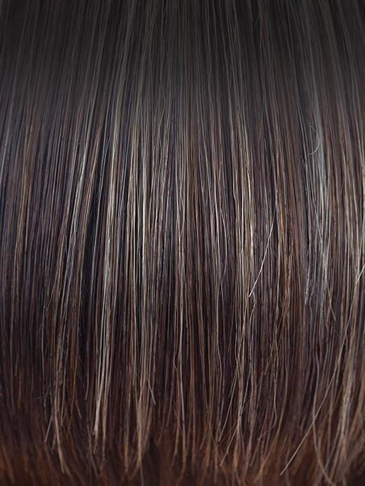 Synthetic Hair Topper (Lace Part) | Rene of Paris - CHOCOLATE-FROST-R image