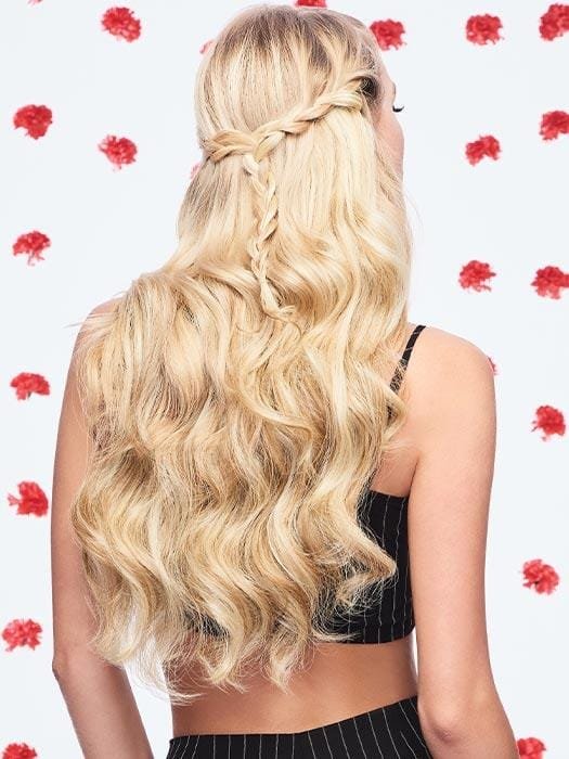 20" Invisible HF Synthetic Hair Extensions (1 Piece) | Hairdo image 2