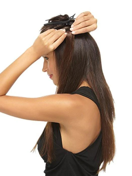 16" 100% Remy Human Hair Extensions (5 Piece) | Clip In image 2