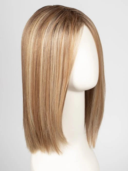 Ellen Wille Drive wig honey blonde straight shoulder length with subtle highlights and side part for sleek look