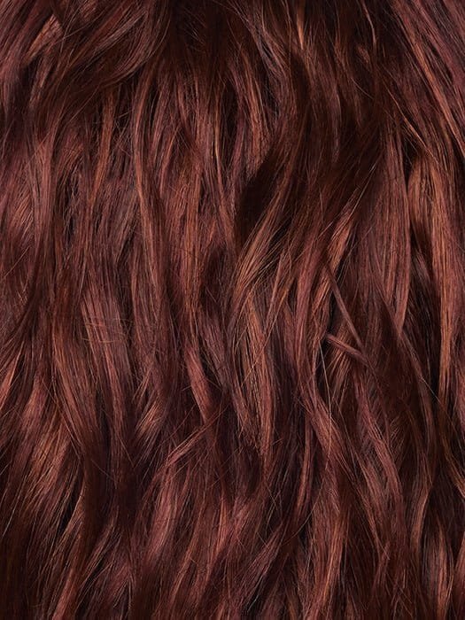 Synthetic Hair Topper (Lace Part) | Rene of Paris - CHERRY-MERLOT image