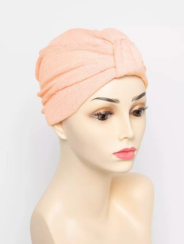 Terry Turbans - Peach I Envy