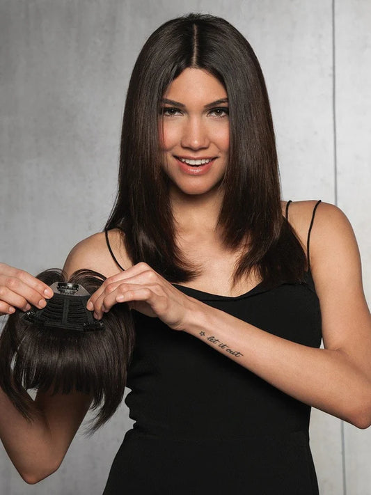 Clip-In Human Hair Fringe/Bang | Hairdo image 1